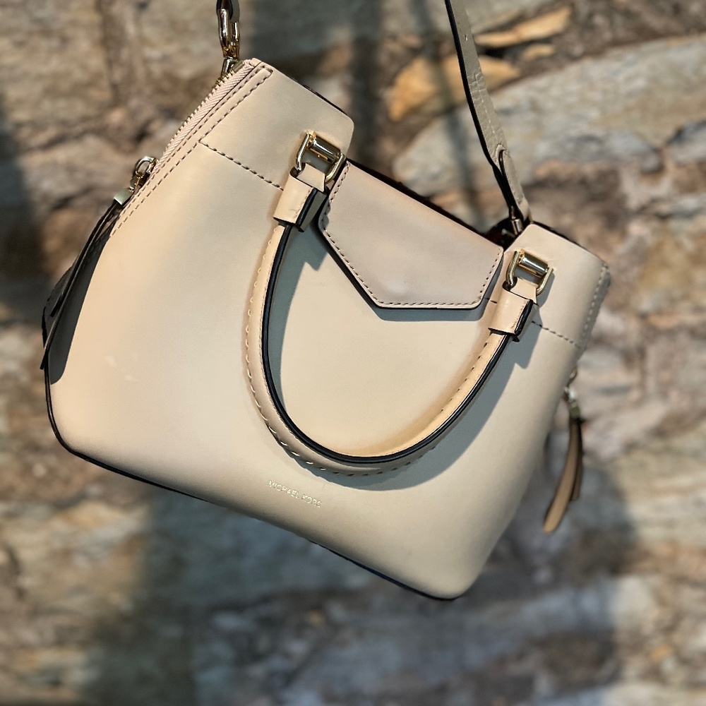 COPY - MICHAEL KORS Mercer Mauve Satchel Crossbody Handbag